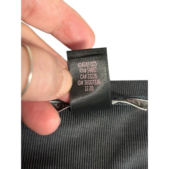 Victoria's Secret Silky Satin Black Lace Pajama Set Shorts XL Grunge Gothic Y2K - Picture 5 of 8